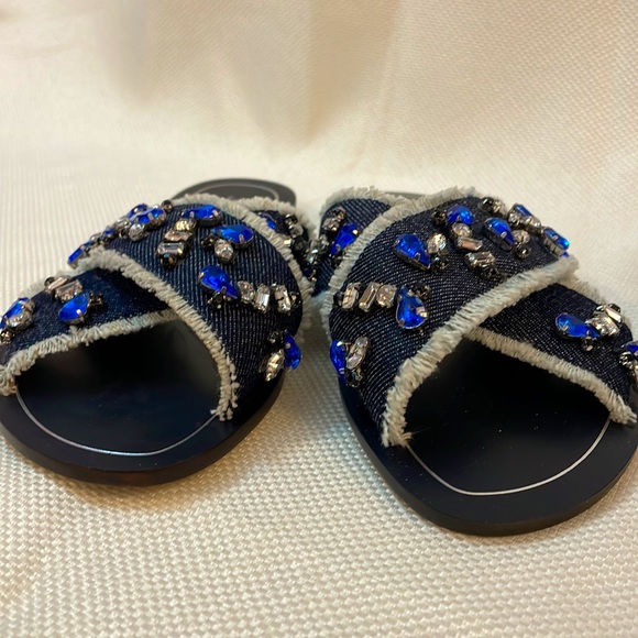 Brand new J. Crew Cyprus Jeweled Sandals Size US 7 - Picture 4 of 8